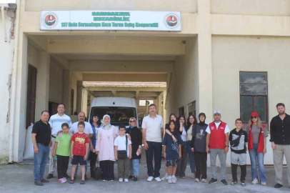 Öğrenciler, ipek böceğinin üretimine kazandırılma sürecini keşfetti
