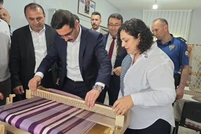 Hanönü’de kursiyerlerin ele emeği ürünleri sergilendi
