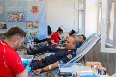 Sinop jandarmasından anlamlı destek
