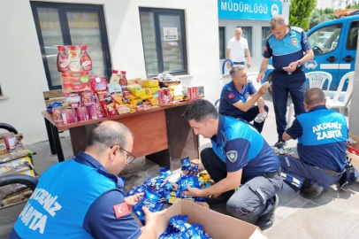 Mersin’de tarihi geçmiş gıda ürünleri ele geçirildi
