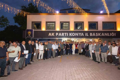 AK Parti Konya’da merkez ilçe mahalle başkanlarıyla istişare toplantısı
