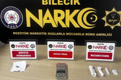 Bilecik’te uyuşturucu operasyonu

