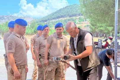 Muğla’da komandolara orman yangını eğitimi
