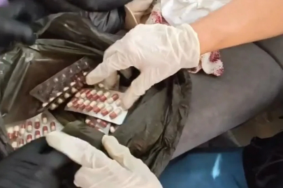 Tekirdağ’da 403 sentetik hap ele geçirildi
