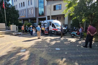 Sıcak havada fenalaşan şahıs, hastaneye kaldırıldı
