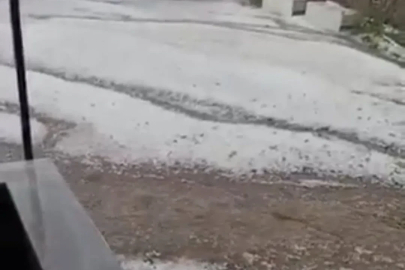 Yozgat’ta sağanak ve dolu etkili oldu
