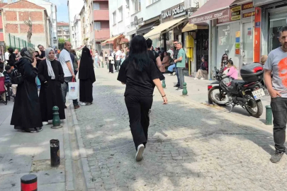 Eskişehir’de bir öğrenci LGS’ye son anda yetişti
