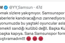 Yüksel Yıldırım’dan Enner Valencia söylentisine tepki: "Samsunspor, emekli sandığı kulübü değil"
