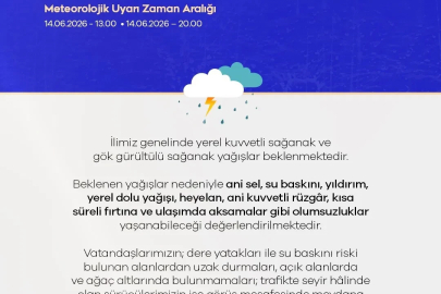 Niğde Valiliği’nden kuvvetli yağış uyarısı
