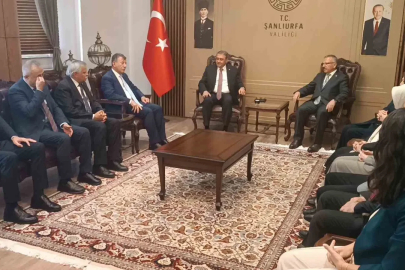 TBMM Okul Saldırılarını Araştırma Komisyonu üyeleri Şanlıurfa’da
