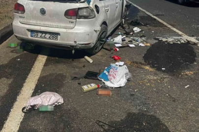 Tekirdağ’da feci kaza: Düğün hazırlığındaki çift yaralandı
