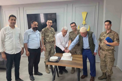 Şehit babaları jandarmanın kuruluş yıl dönümünü unutmadı
