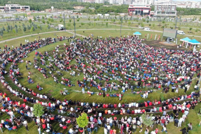 Malatyalılar milli heyecanı Yüzüncü Yıl Kent Parkı’nda yaşadı

