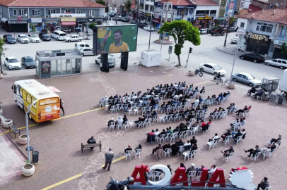 Milli maç heyecanı Alaca’da dev ekranda yaşandı
