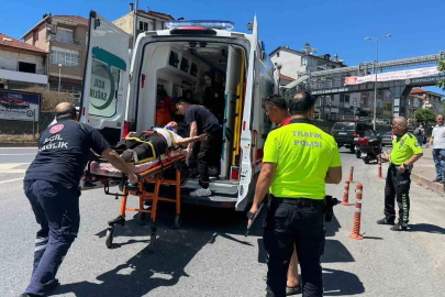 Alaplı’da motosiklet kazası: 1 kişi yaralandı
