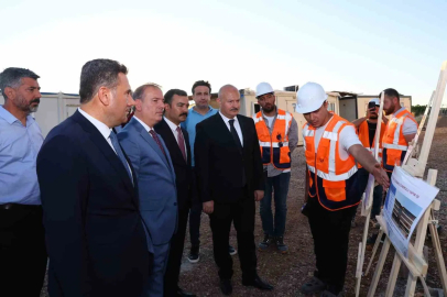 Kahta’da kamu yatırımları yerinde incelendi
