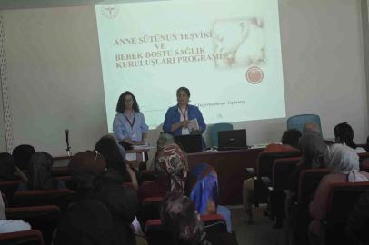 Elazığ’da anne sütünün teşviki programı
