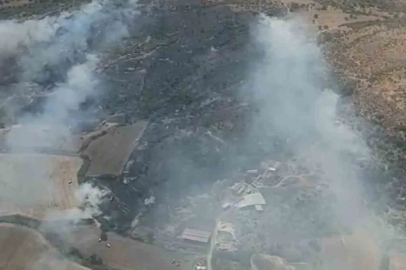 Çanakkale’de bozuk orman sahasında çıkan yangın kontrol altına alındı
