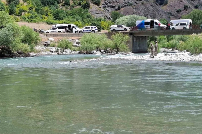Akıntıya kapılan şahıs için arama çalışmaları sürüyor
