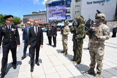 Erzurum’da jandarmanın 187. yılına özel tanıtım standı
