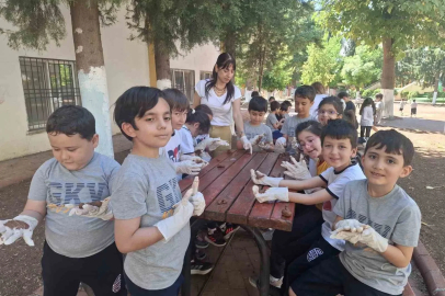 Doğa dostu GKV’li miniklerden tabiata dokunuş
