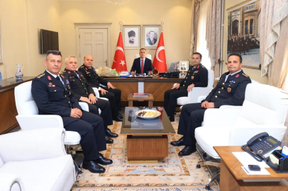 Muğla Valisi Akbıyık,  Jandarma’yı ağırladı
