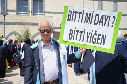 Bayburt’ta azmin hikâyesi: 71’inde başladığı üniversiteden 75 yaşında mezun oldu
