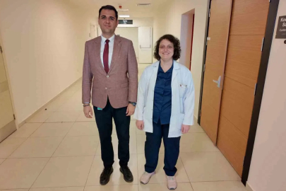 Şehir Hastanesinden uzmanlık alan ilk hekim Dr. Ülkü Büşra Bayram oldu
