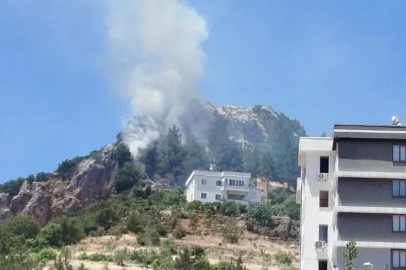 Kahramanmaraş’ta orman yangını
