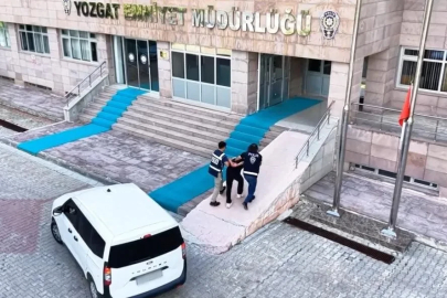 Yozgat’ta 63 yıl kesinleşmiş hapis cezasıyla aranan hükümlü yakalandı
