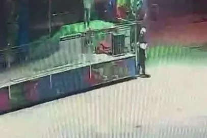 Lunaparktaki ölümlü kazanın görüntüsü kamerada
