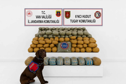 Van’da 291 kilogram toz esrar ele geçirildi
