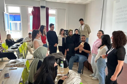 BEUN Sağlık Bilimleri Fakültesinde 96 öğrenciye emzirme danışmanlığı eğitimi
