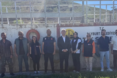 Bayburt Belediyesi Atık Su Arıtma Tesisi denetlendi

