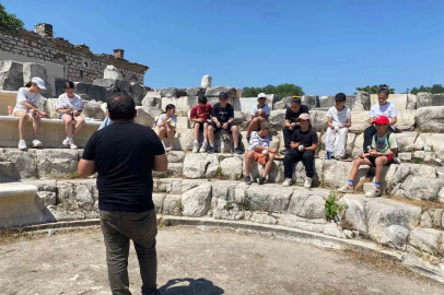 Menteşeli gençler tarih ve sanatla buluştu
