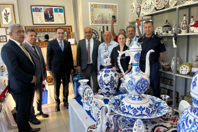 Kütahya Tavşanlı’da Halk Eğitim kursiyerlerinden görkemli yıl sonu sergisi
