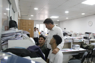 Cizre’de YKS’ye girecek adaylara moral desteği

