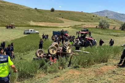 Adana’da traktör kazası: 1 ölü
