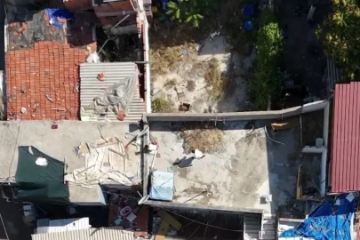 Nefes kesen uyuşturucu operasyonu dronla görüntülendi
