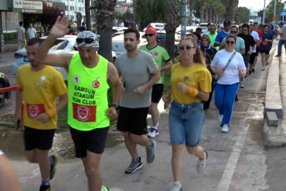 Organ bağışına dikkat çekmek için farkındalık koşusu
