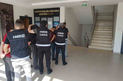 Kahramanmaraş’ta 21 milyon liralık uyuşturucu operasyonu
