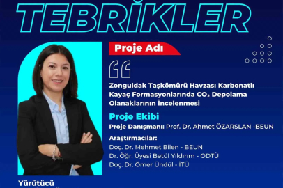 BEUN akademisyeninin TÜBİTAK 3501 Kariyer Projesine destek
