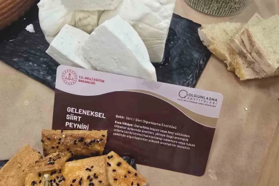 Siirt’in geleneksel peynirleri Ankara’da tanıtıldı
