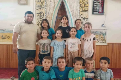 Koçarlı’da öğrenciler camide buluştu
