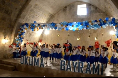 Tercan’da miniklerin okuma bayramı coşkusu
