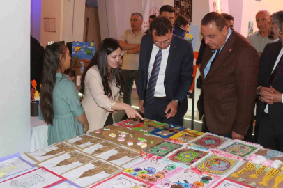 Narman’da en özel sergi açıldı
