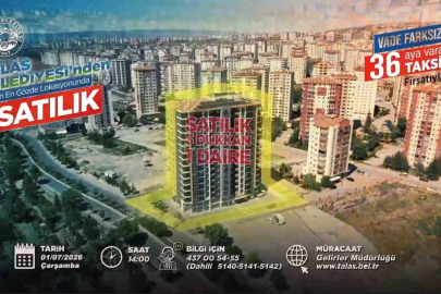 Talas’ta konut, ticaret ve villa arsa fırsatı bir arada

