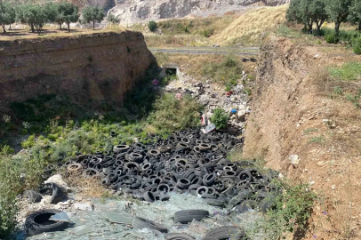 Atık lastikler doğaya değil, geri dönüşüme gidecek
