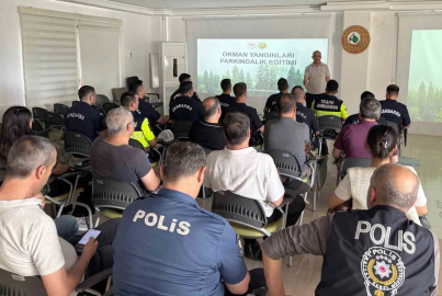 Kavaklıdere’de orman yangınlarıyla mücadele eğitimi düzenlendi

