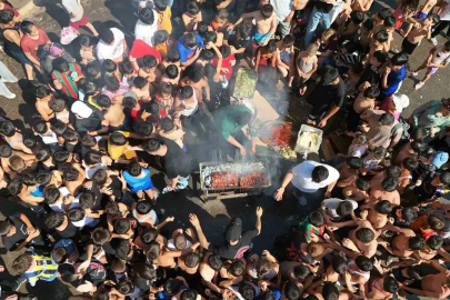 Havuzdan çıkan çocuklara ciğer sürprizi
